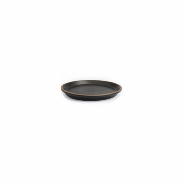 Plato Alfarero Color Negro Ébano MESTIZA 16 Cm