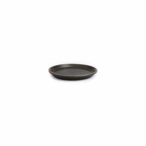 Plato Alfarero Color Negro Ébano MESTIZA 16 Cm