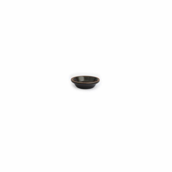 Plato Alfarero Color Negro Ébano MESTIZA 10 Cm
