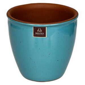 Maceta De Zafiro 14 Morena Color Esmeralda MESTIZA Unidad