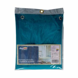Cortina De Baño Clásica Llana Varios Colores MUNDOGAR 180 X 150 Cm