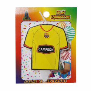 Vela De Cumpleaños VELAS EQUINOCCIAL Camiseta Barcelona