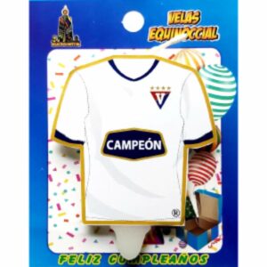 Vela Camiseta Liga VELAS EQUINOCCIAL Placa Pequeña