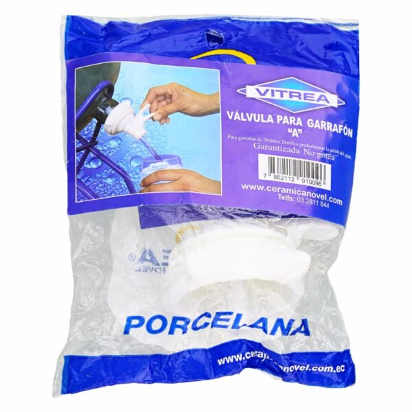 Válvula Para Garrafón Vitrea CERAMICA NOVEL 20 L