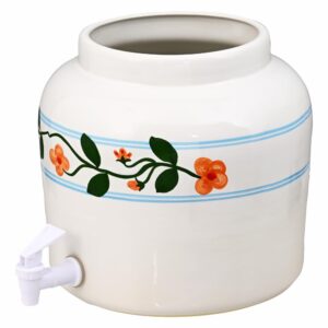 Dispensador De Agua Economico Hojas CERAMICA NOVEL 25 X 23 CM