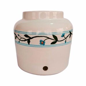 Dispensador De Agua Economico Hojas CERAMICA NOVEL 25 X 23 CM