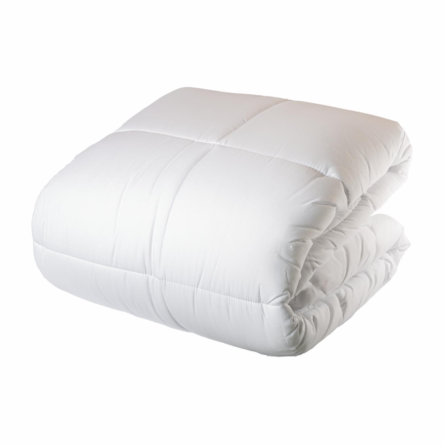 Plumón Blanco Tacto Piel Durazno MODERTEX 2 1/2 Plazas