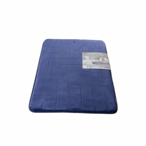 Alfombra Para Baño Azul MODERTEX 40 X 60 Cm