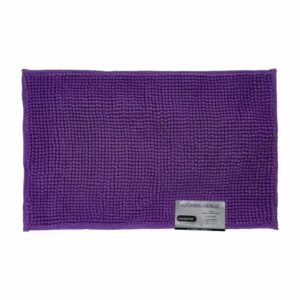 Alfombra Para Baño Chenille Morado MODERTEX 40 X 60 Cm