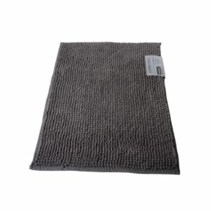 Alfombra Para Baño Chenille Gris MODERTEX 40 X 60 Cm