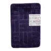 Alfombra Para Baño Morado MODERTEX 40 X 60 Cm