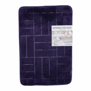 Alfombra Para Baño Morado MODERTEX 40 X 60 Cm