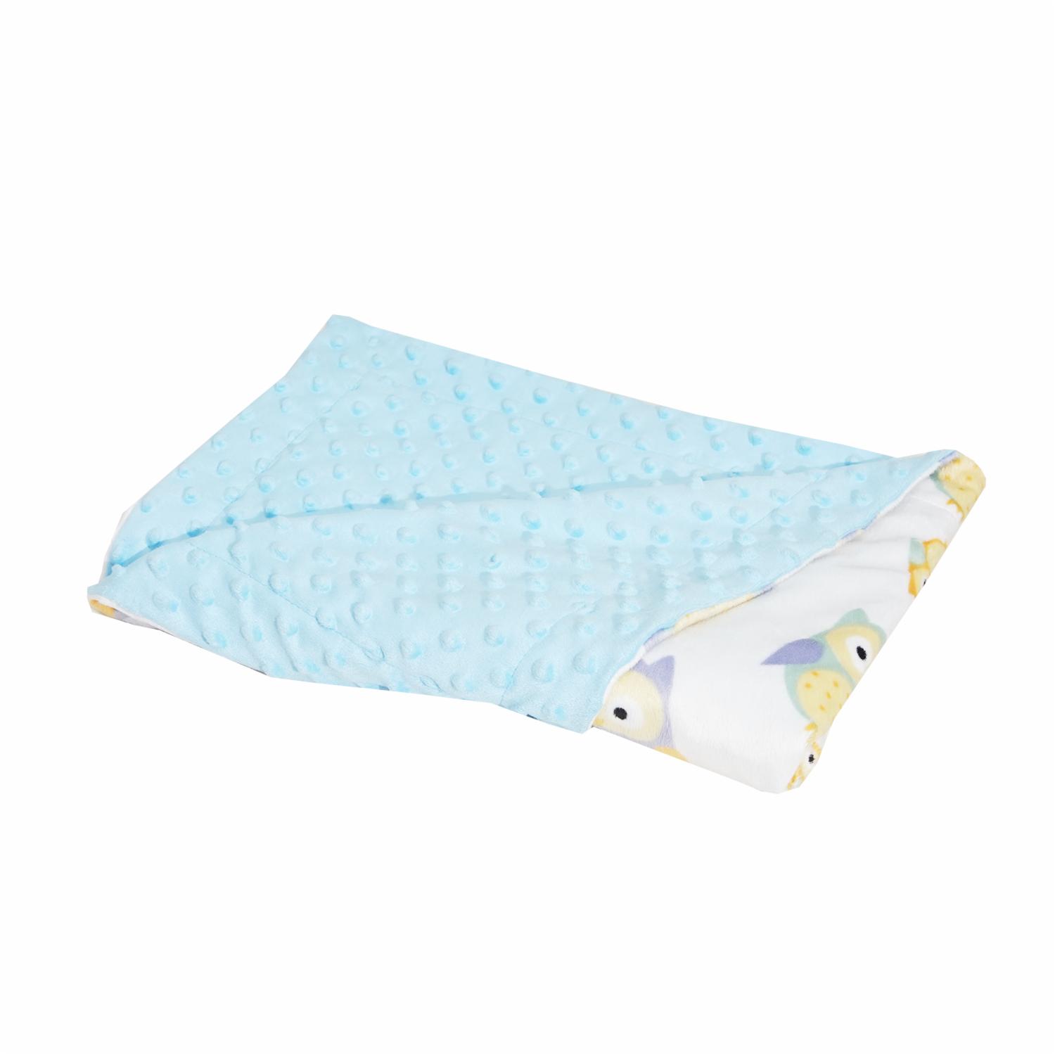 Cobija Mink Bebe Búhos MODERTEX 75 X 105 Cm - Imagen 2