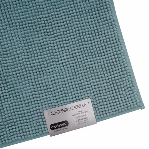 Alfombra Chenille Celeste  MODERTEX 40 X 60 Cm - Imagen 2