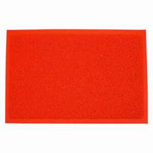 Rodapié Tipo Moqueta De Caucho Color Rojo DISTRIKIPA 60 x 40 Cm