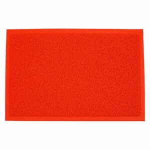 Rodapié Tipo Moqueta De Caucho Color Rojo DISTRIKIPA 60 x 40 Cm