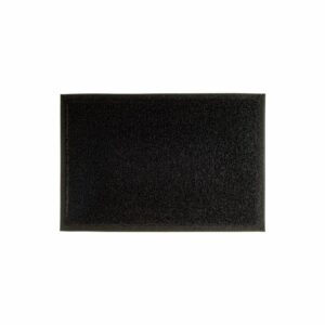 Rodapié Tipo Moqueta De Caucho Color Negro DISTRIKIPA 60 x 40 Cm