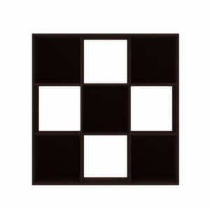 Biblioteca 9 Cubos Wengue MUEBLE FÁCIL