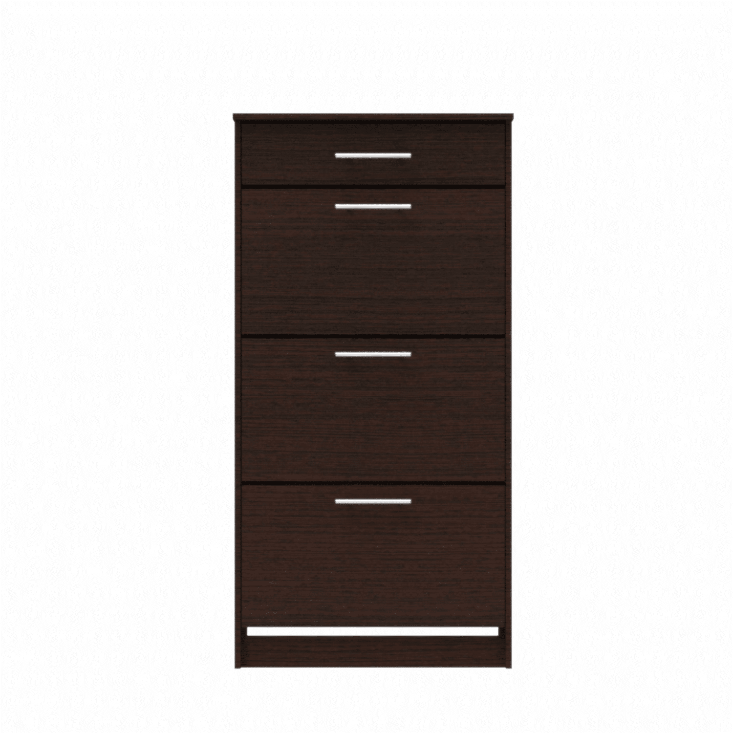 Zapatera Apis 3 Puertas 1 Cajón Wengue MUEBLE FÁCIL