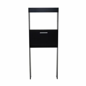 Armario Sobre Inodoro Clavel 1 Puerta Wengue MUEBLE FÁCIL MDF