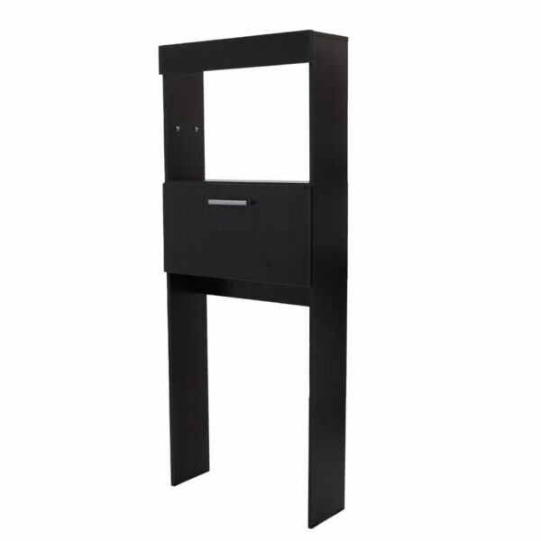 Armario Sobre Inodoro Clavel 1 Puerta Wengue MUEBLE FÁCIL MDF - Imagen 3