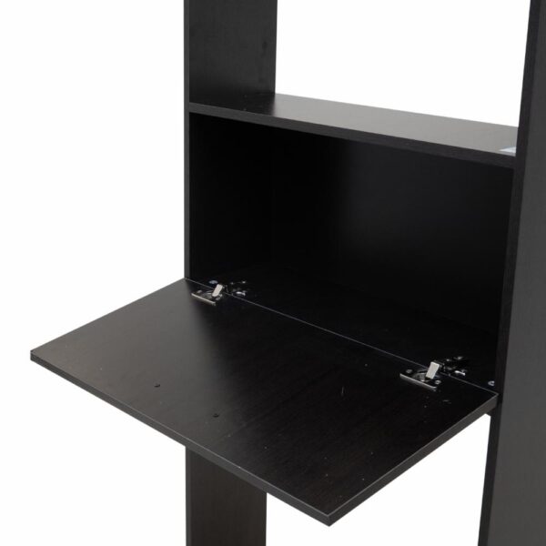 Armario Sobre Inodoro Clavel 1 Puerta Wengue MUEBLE FÁCIL MDF - Imagen 5