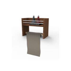 Toallero Atenas Wengue MUEBLE FÁCIL