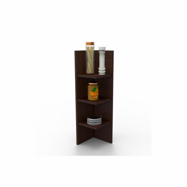 Esquinero Atenas Wengue MUEBLE FÁCIL 70 x 20 x 20 cm