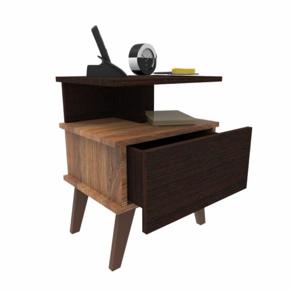 Velador Dublín 1 Cajón MUEBLE FÁCIL MDP - Imagen 4