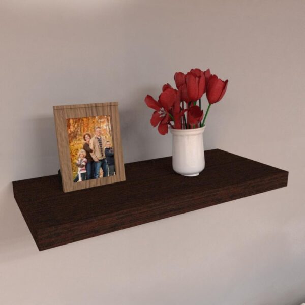 Repisa Flotante Wengue MUEBLE FÁCIL - Imagen 2