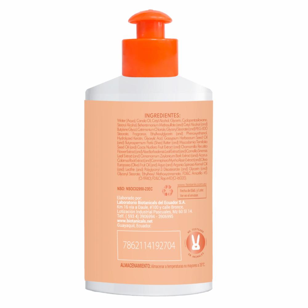 Crema De Peinar Lacios Extremos BIOTANIK 300 Ml - Imagen 2
