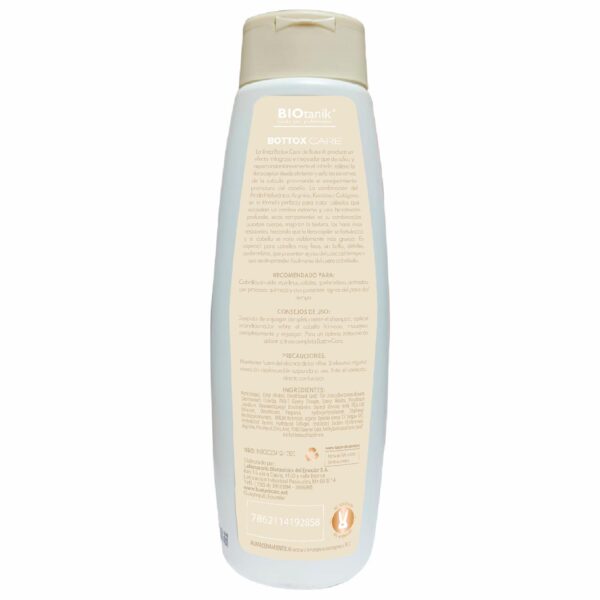 Acondicionador De Cabello Bottox Care Btx BIOTANIK 500 Ml - Imagen 2