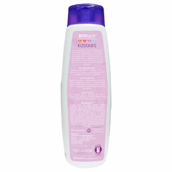 Acondicionador Infantil Rizos Hidratados Kids BIOTANIK 500 Ml - Imagen 2