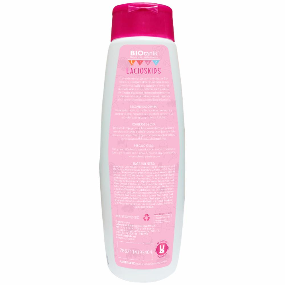Acondicionador Infantil Lacios Hidratados Kids BIOTANIK 500 Ml - Imagen 2