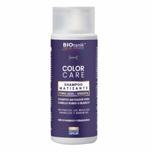Shampoo Para Cabello Matizante Tono Azul Violeta BIOTANIK 250 Ml