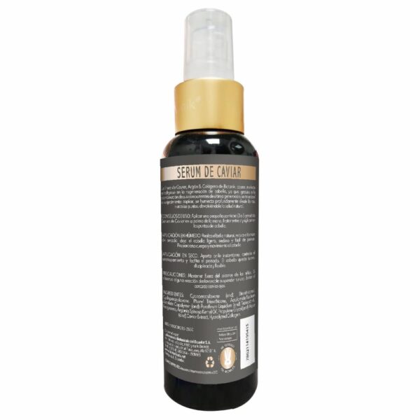 Serúm Capilar Caviar Anti-Edad BIOTANIK 100 Ml - Imagen 2
