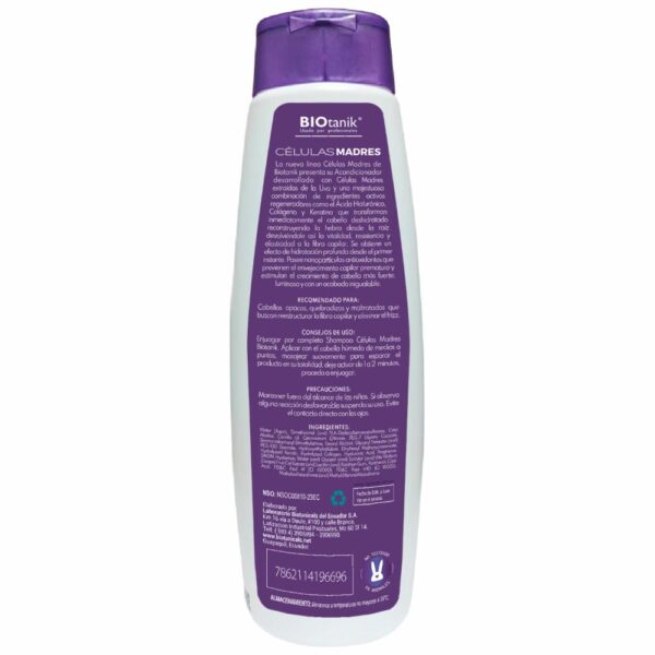 Acondicionador De Cabello Células Madres BIOTANIK 500 Ml - Imagen 2
