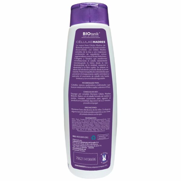 Acondicionador De Cabello Células Madres BIOTANIK 500 Ml - Imagen 2
