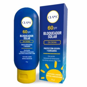 Bloqueador Solar Con SPF 50+ CLANS 70 G