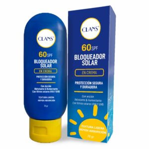 Bloqueador Solar Con SPF 50+ CLANS 70 G