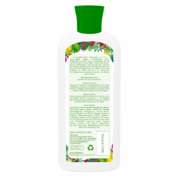 Acondicionador De Cabello Fortalecedor CLANS 400 Ml - Imagen 2