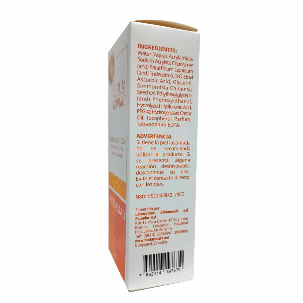 Serum Facial Con Vitamina C CLANS 30 Ml - Imagen 2