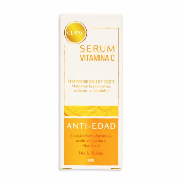 Serum Facial Con Vitamina C CLANS 30 Ml - Imagen 3