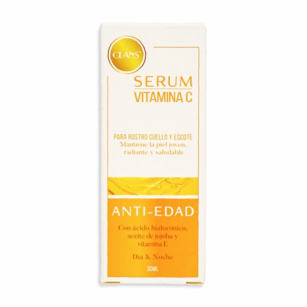 Serum Facial Con Vitamina C CLANS 30 Ml - Imagen 3