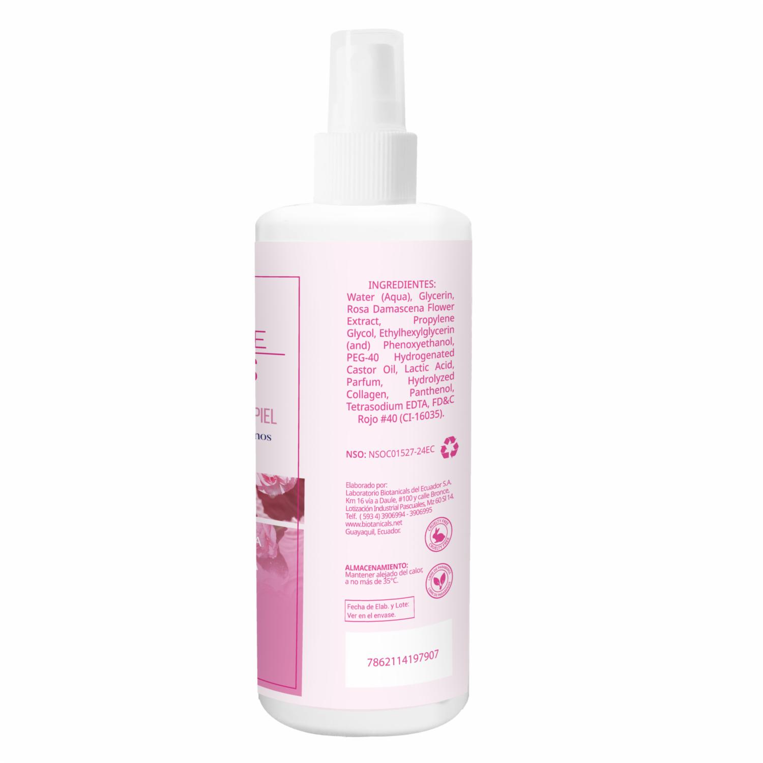 Agua De Rosas Facial CLANS 250 Ml - Imagen 2