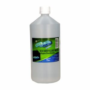 Agua Destilada Desmineralizada 1000Ml ECO GLOW FAST Unidad