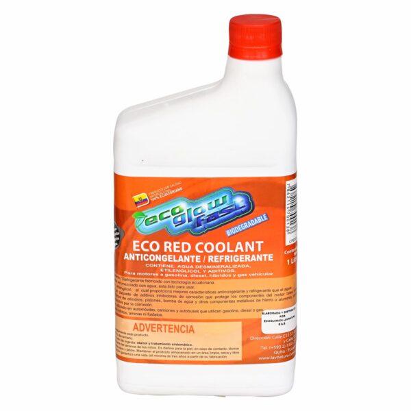 Anticongelante Tipo Refrigerante 1000Ml ECO GLOW FAST Unidad