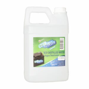 Agua Destilada Desmineralizada Para Baterías ECO GLOW FAST 1 Galon