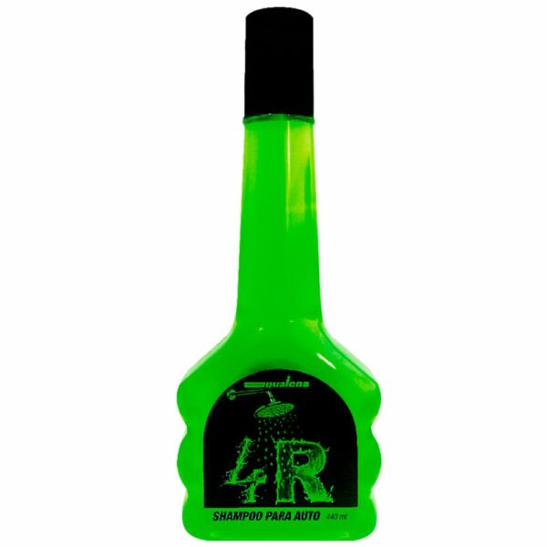 Shampoo Para Auto Siliconado 4R QUALCO 440 Ml - Imagen 2