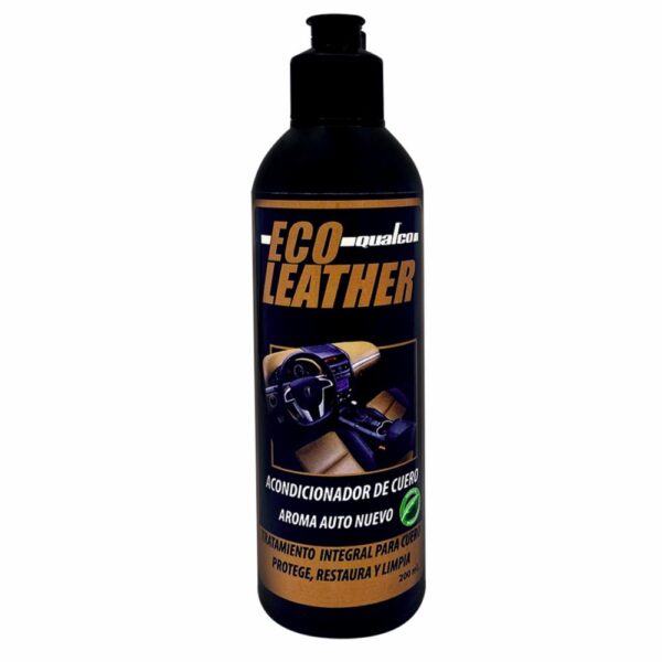 Acondicionador Eco Leather Limpiador Y Acondicionador De Cuero QUALCO 200 Ml - Imagen 2